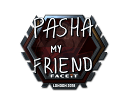 Sticker | pashaBiceps (Foil) | London 2018 (Sticker | pashaBiceps (Foil) | London 2018)