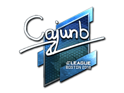 Sticker | cajunb (Foil) | Boston 2018 (Sticker | cajunb (Foil) | Boston 2018)