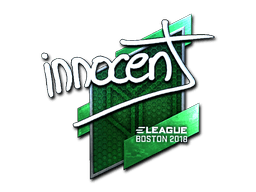 Sticker | innocent (Foil) | Boston 2018 (Sticker | innocent (Foil) | Boston 2018)