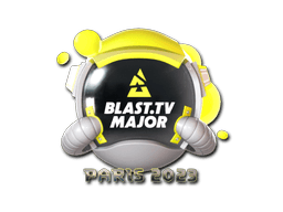 Sticker | BLAST.tv | Paris 2023 (Sticker | BLAST.tv | Paris 2023)