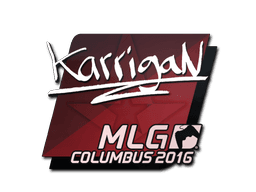 Sticker | karrigan | MLG Columbus 2016 (Sticker | karrigan | MLG Columbus 2016)