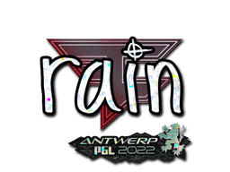 Sticker | rain (Glitter) | Antwerp 2022 (Sticker | rain (Glitter) | Antwerp 2022)