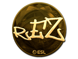Sticker | REZ (Gold) | Katowice 2019 (Sticker | REZ (Gold) | Katowice 2019)