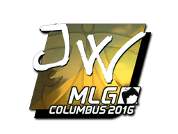 Sticker | JW (Foil) | MLG Columbus 2016 (Sticker | JW (Foil) | MLG Columbus 2016)