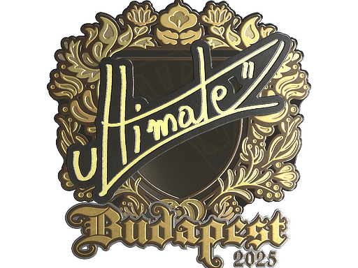 Sticker | ultimate (Gold) | Budapest 2025 (Sticker | ultimate (Gold) | Budapest 2025)