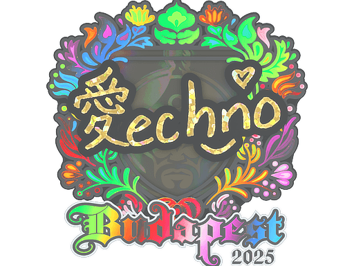 Sticker | Techno4K (Holo) | Budapest 2025 (Sticker | Techno4K (Holo) | Budapest 2025)