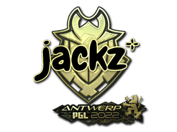 Sticker | JaCkz (Gold) | Antwerp 2022 (Sticker | JaCkz (Gold) | Antwerp 2022)