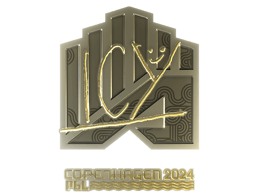 Sticker | ICY (Gold) | Copenhagen 2024 (Sticker | ICY (Gold) | Copenhagen 2024)