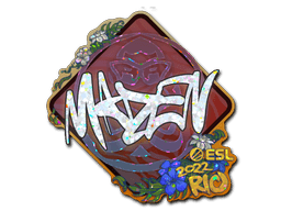 Sticker | maden (Glitter) | Rio 2022 (Sticker | maden (Glitter) | Rio 2022)