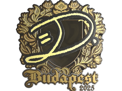 Sticker | dumau (Gold) | Budapest 2025 (Sticker | dumau (Gold) | Budapest 2025)