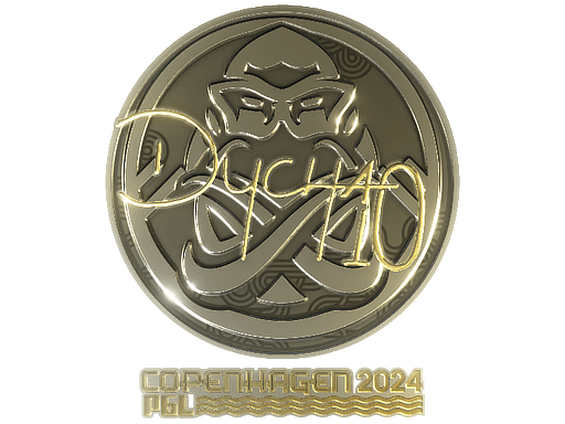 Sticker | Dycha (Gold) | Copenhagen 2024 (Sticker | Dycha (Gold) | Copenhagen 2024)