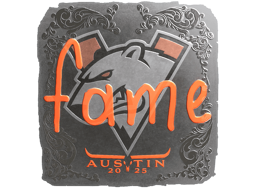 Sticker | fame (Foil) | Austin 2025 (Sticker | fame (Foil) | Austin 2025)