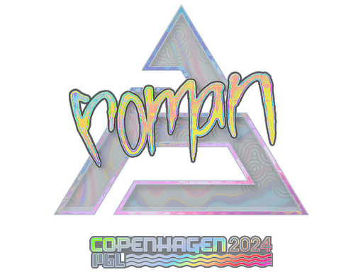 Sticker | roman (Holo) | Copenhagen 2024 (Sticker | roman (Holo) | Copenhagen 2024)