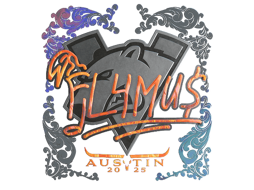 Sticker | FL4MUS (Holo) | Austin 2025 (Sticker | FL4MUS (Holo) | Austin 2025)