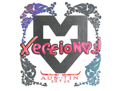 Sticker | xertioN (Holo) | Austin 2025 (Sticker | xertioN (Holo) | Austin 2025)