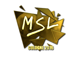 Sticker | MSL (Gold) | Cologne 2016 (Sticker | MSL (Gold) | Cologne 2016)