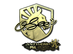 Sticker | oSee (Gold) | Antwerp 2022 (Sticker | oSee (Gold) | Antwerp 2022)