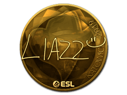 Sticker | Liazz (Gold) | Katowice 2019 (Sticker | Liazz (Gold) | Katowice 2019)