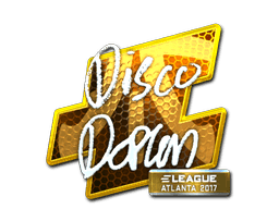 Sticker | disco doplan (Foil) | Atlanta 2017 (Sticker | disco doplan (Foil) | Atlanta 2017)