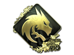 Sticker | Team Spirit (Gold) | Rio 2022 (Sticker | Team Spirit (Gold) | Rio 2022)