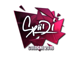 Sticker | Spiidi (Foil) | Cologne 2016 (Sticker | Spiidi (Foil) | Cologne 2016)
