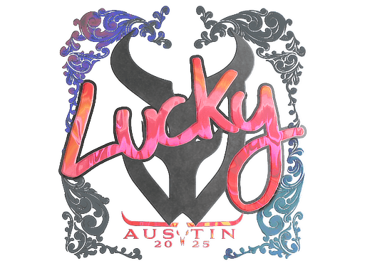 Sticker | Lucky (Holo) | Austin 2025 (Sticker | Lucky (Holo) | Austin 2025)