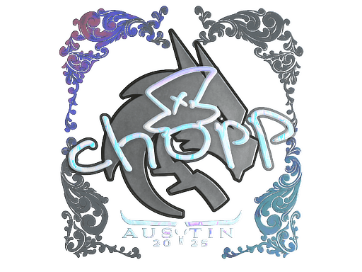 Sticker | chopper (Holo) | Austin 2025 (Sticker | chopper (Holo) | Austin 2025)