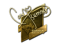 Sticker | Summer (Gold) | Boston 2018 (Sticker | Summer (Gold) | Boston 2018)
