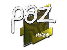 Sticker | paz | Boston 2018 (Sticker | paz | Boston 2018)