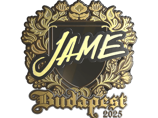 Sticker | Jame (Gold) | Budapest 2025 (Sticker | Jame (Gold) | Budapest 2025)