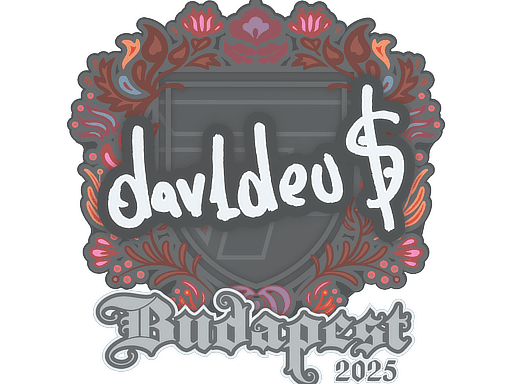 Sticker | dav1deuS | Budapest 2025 (Sticker | dav1deuS | Budapest 2025)