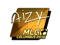 Sticker | aizy (Gold) | MLG Columbus 2016 (Sticker | aizy (Gold) | MLG Columbus 2016)