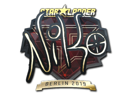 Sticker | NiKo (Gold) | Berlin 2019 (Sticker | NiKo (Gold) | Berlin 2019)
