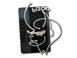 Sticker | Hello PP-Bizon (Gold) (Sticker | Hello PP-Bizon (Gold))