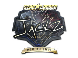 Sticker | JaCkz (Gold) | Berlin 2019 (Sticker | JaCkz (Gold) | Berlin 2019)