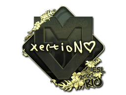 Sticker | xertioN (Gold) | Rio 2022 (Sticker | xertioN (Gold) | Rio 2022)