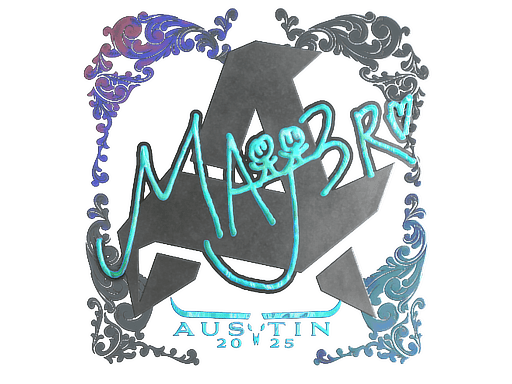 Sticker | MAJ3R (Holo) | Austin 2025 (Sticker | MAJ3R (Holo) | Austin 2025)