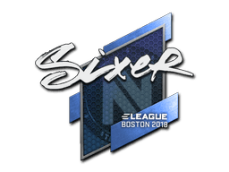 Sticker | SIXER | Boston 2018 (Sticker | SIXER | Boston 2018)