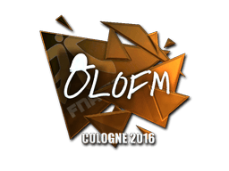 Sticker | olofmeister (Foil) | Cologne 2016 (Sticker | olofmeister (Foil) | Cologne 2016)