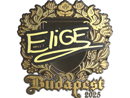 Sticker | EliGE (Gold) | Budapest 2025 (Sticker | EliGE (Gold) | Budapest 2025)