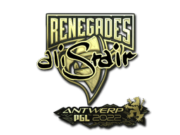 Sticker | aliStair (Gold) | Antwerp 2022 (Sticker | aliStair (Gold) | Antwerp 2022)