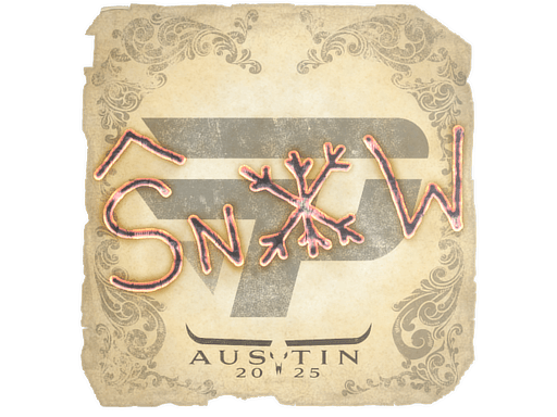 Sticker | snow | Austin 2025 (Sticker | snow | Austin 2025)