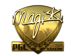 Sticker | Magisk (Gold) | Krakow 2017 (Sticker | Magisk (Gold) | Krakow 2017)