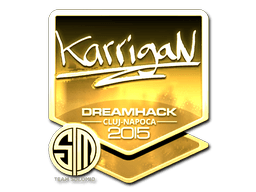 Sticker | karrigan (Gold) | Cluj-Napoca 2015 (Sticker | karrigan (Gold) | Cluj-Napoca 2015)