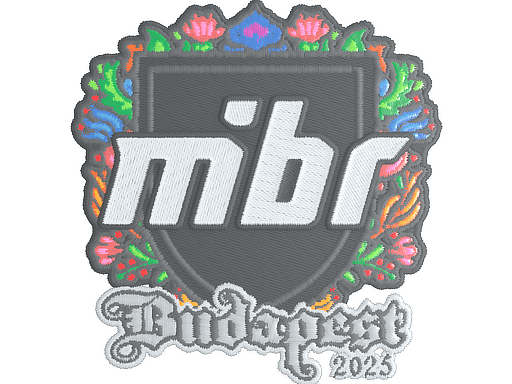 Sticker | MIBR (Embroidered) | Budapest 2025 (Sticker | MIBR (Embroidered) | Budapest 2025)