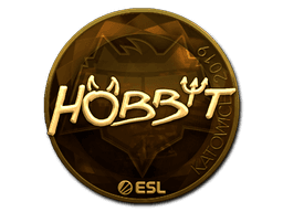 Sticker | Hobbit (Gold) | Katowice 2019 (Sticker | Hobbit (Gold) | Katowice 2019)