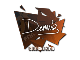 Sticker | dennis | Cologne 2016 (Sticker | dennis | Cologne 2016)