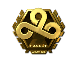 Sticker | Cloud9 (Gold) | London 2018 (Sticker | Cloud9 (Gold) | London 2018)