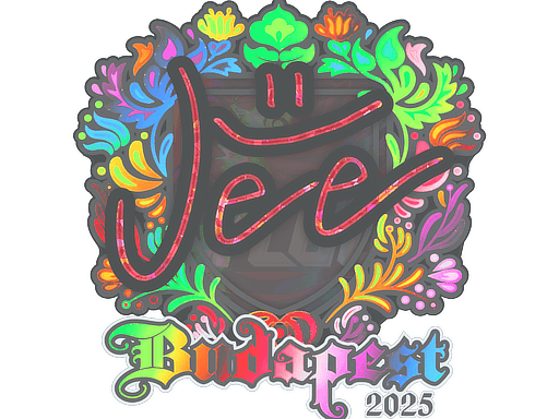 Sticker | Jee (Holo) | Budapest 2025 (Sticker | Jee (Holo) | Budapest 2025)
