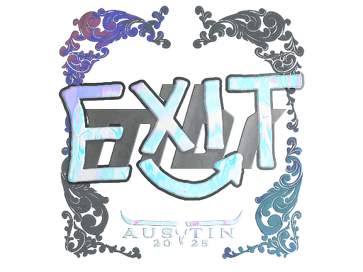 Sticker | exit (Holo) | Austin 2025 (Sticker | exit (Holo) | Austin 2025)